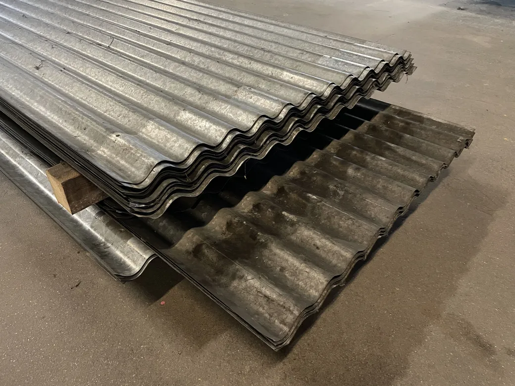 Tôles ondulées galvanisées