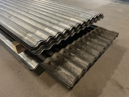 Tôles ondulées galvanisées