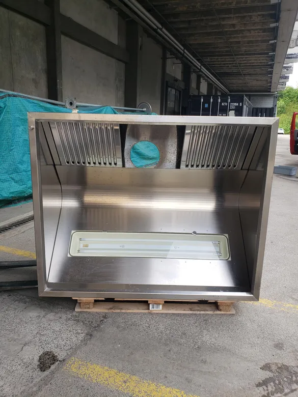 Hotte professionnelle Ginox