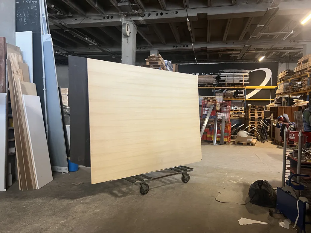 Grands panneaux de bois