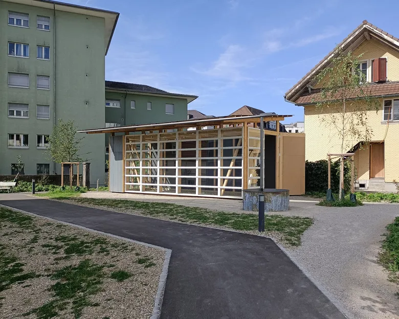 Pavillon en réemploi à Burgdorf