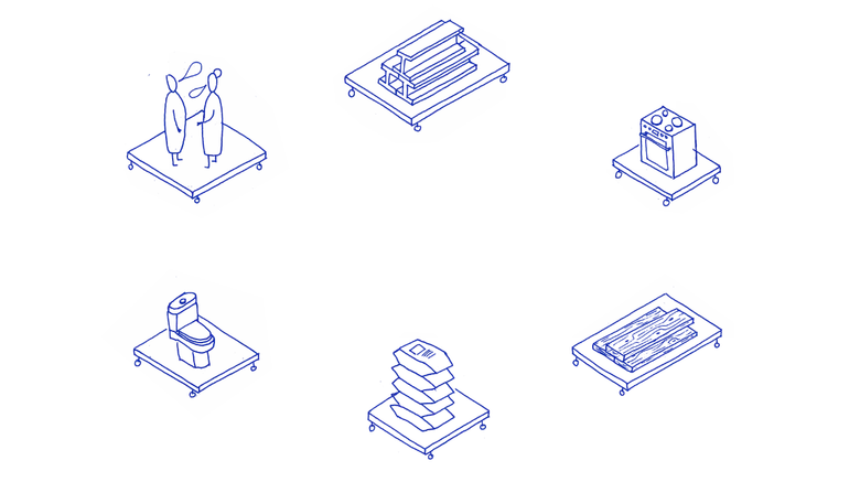 dessin illustrant le réemploi