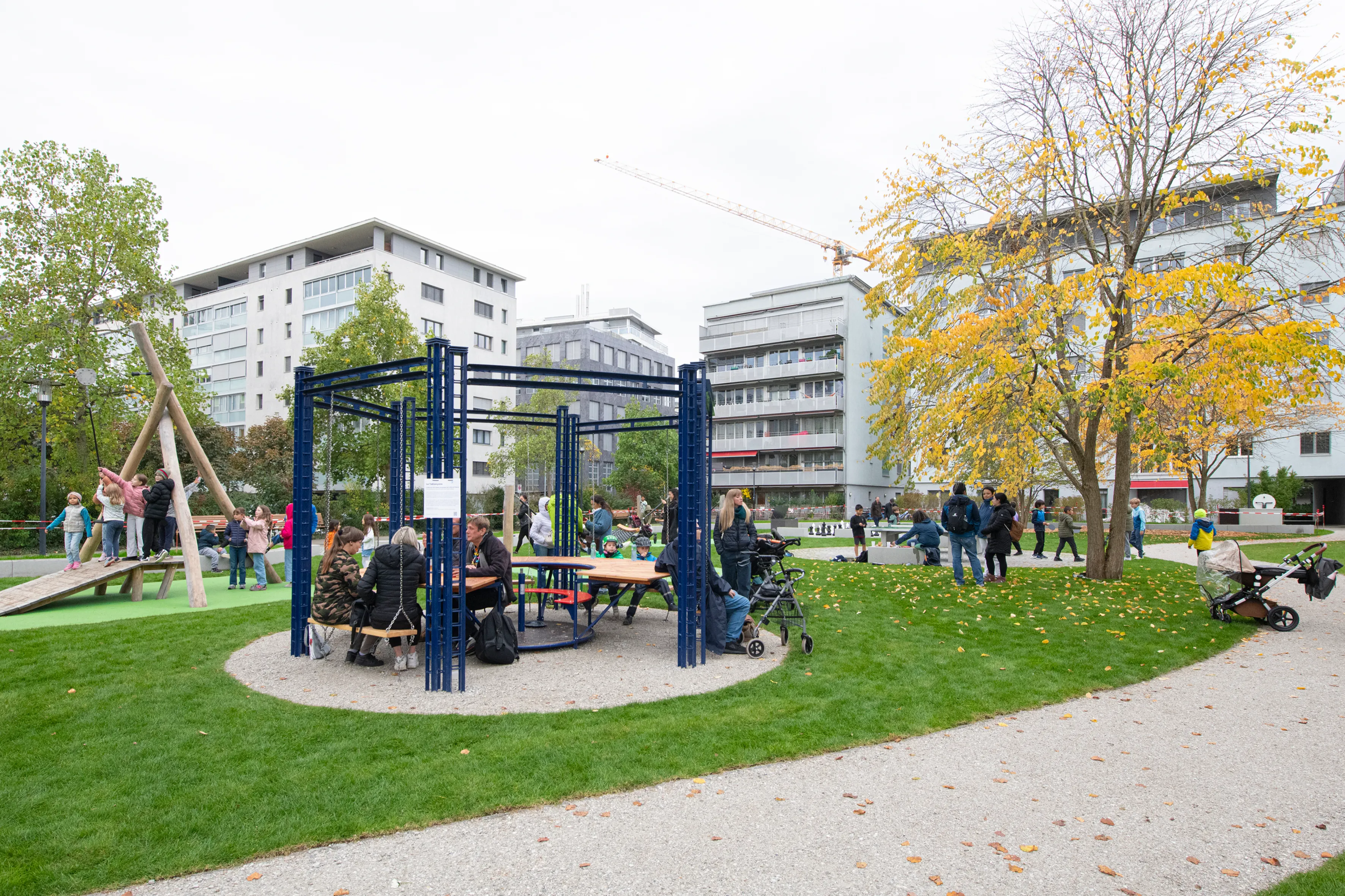Réemploi in situ au Parc Domino